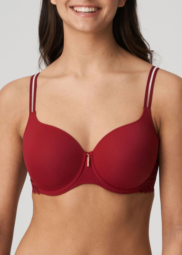 Soutien-gorge Rembourr Forme Coeur Twist de Prima Donna Rouge Boudoir