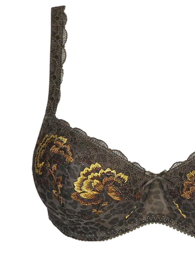 Soutien-gorge Rembourr Balconnet  Armatures Prima Donna Reptile