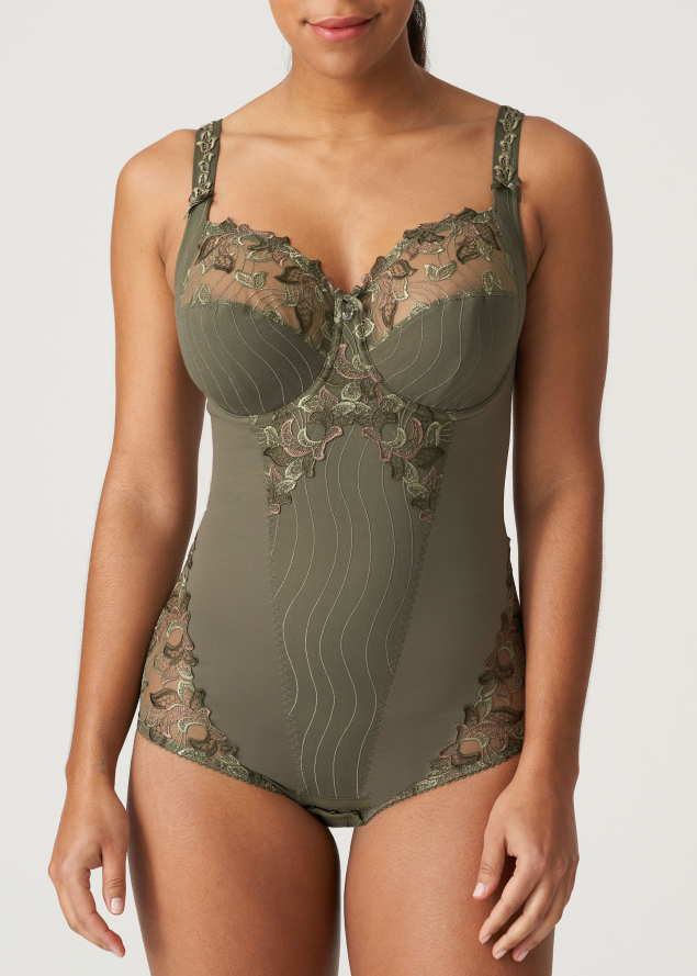 Body avec Armatures Prima Donna Paradise Green