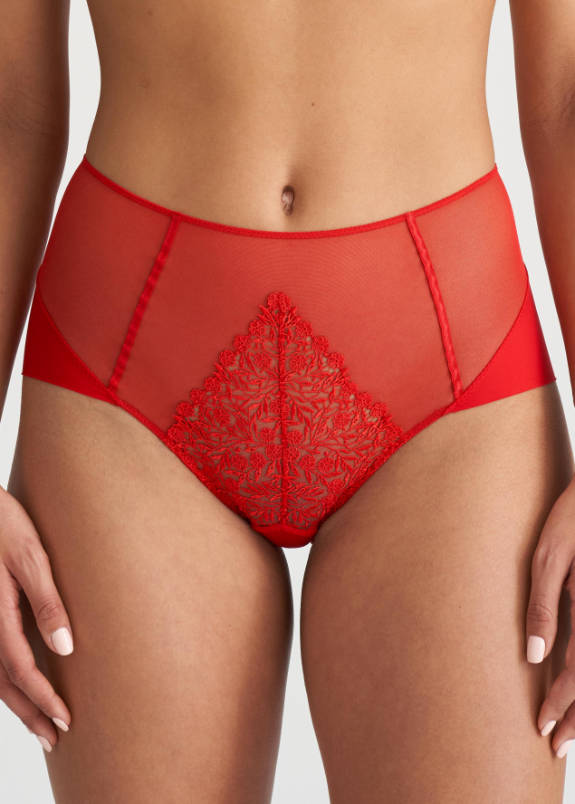 Slip Taille Haute Marie-Jo Rouge