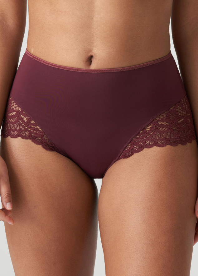 Slip Taille Haute Twist de Prima Donna Merlot