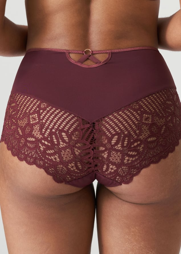 Slip Taille Haute Twist de Prima Donna Merlot