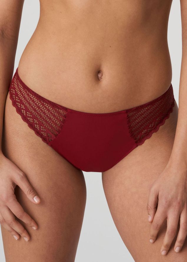 Slip Brsilien Twist de Prima Donna Rouge Boudoir