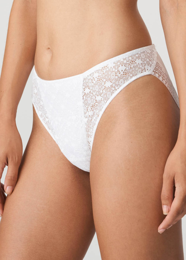 Slip Brsilien Twist de Prima Donna Blanc