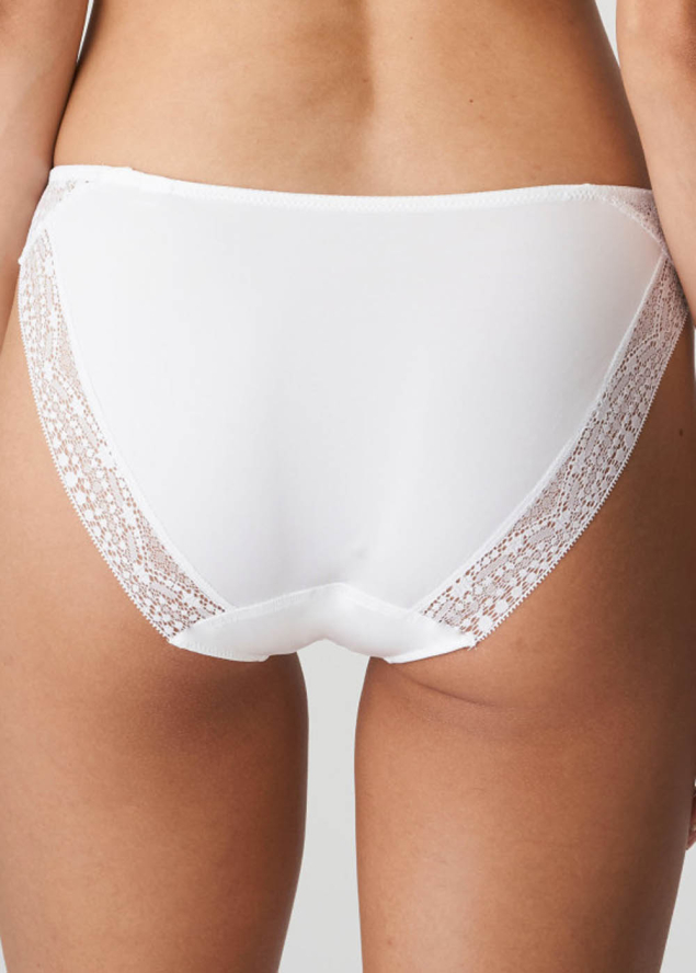 Slip Brsilien Twist de Prima Donna Blanc