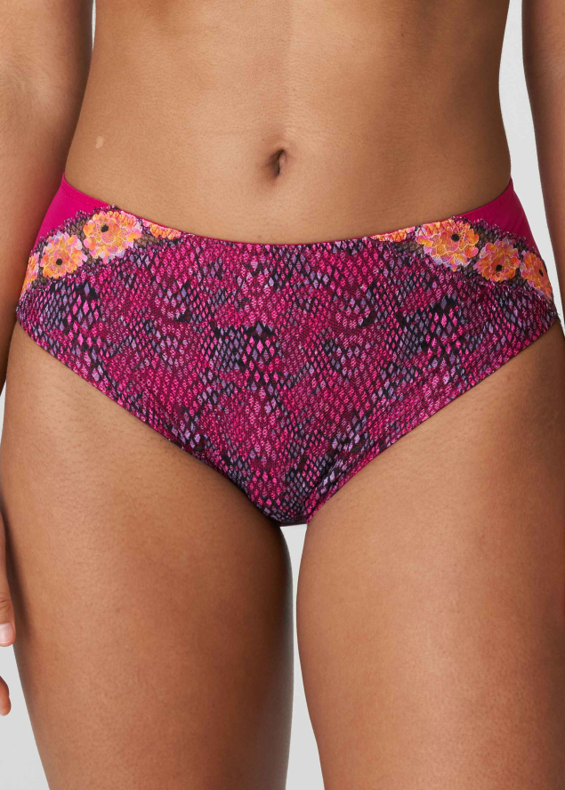 Slip Taille Haute Twist de Prima Donna Winter Blossom