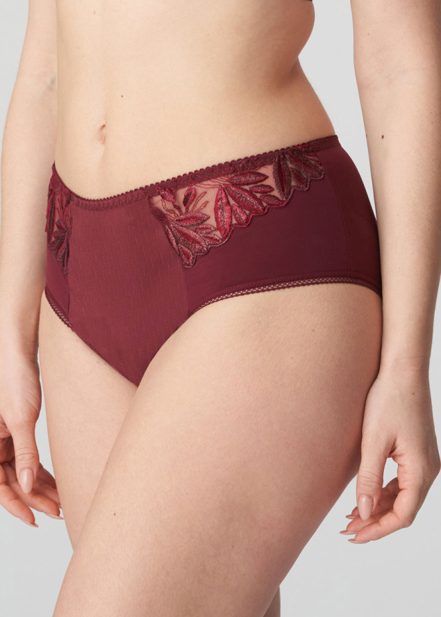 Slip Taille Haute Prima Donna Deep Cherry