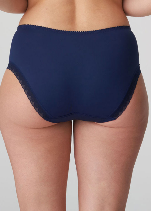 Slip Taille Haute Prima Donna Bleu Saphire