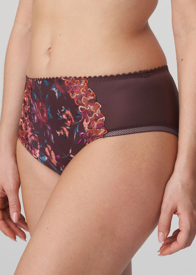 Slip Taille Haute Prima Donna Aubergine