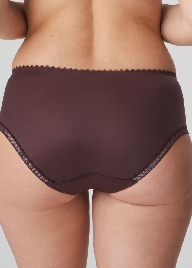 Slip Taille Haute Prima Donna Aubergine