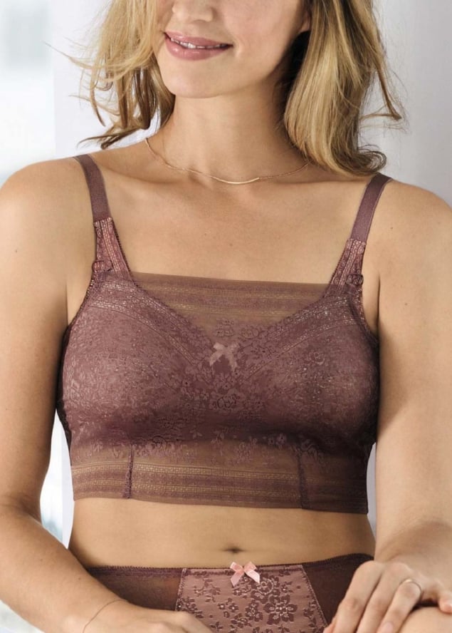 Bandeau en Dentelle Anita Care  Rose Framboise