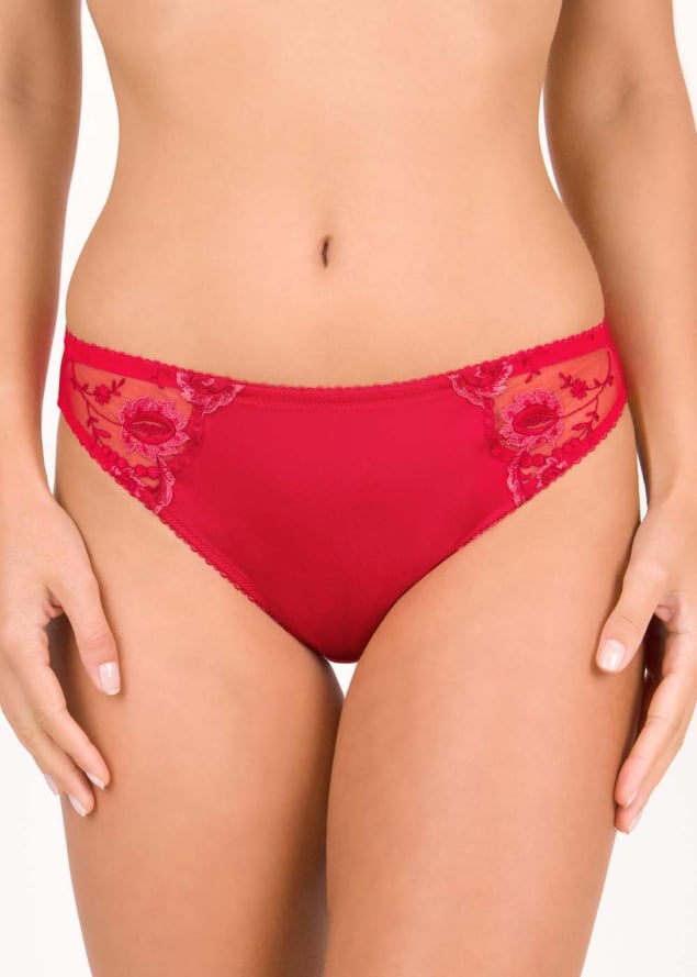 Slip Conturelle Rouge Tango