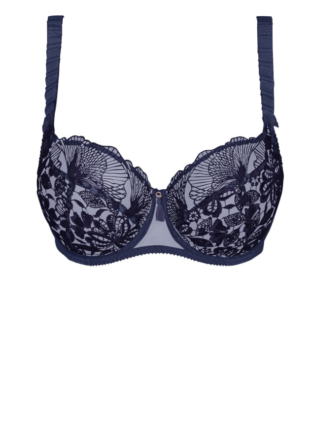 Soutien-Gorge Corbeille Empreinte Cobalt