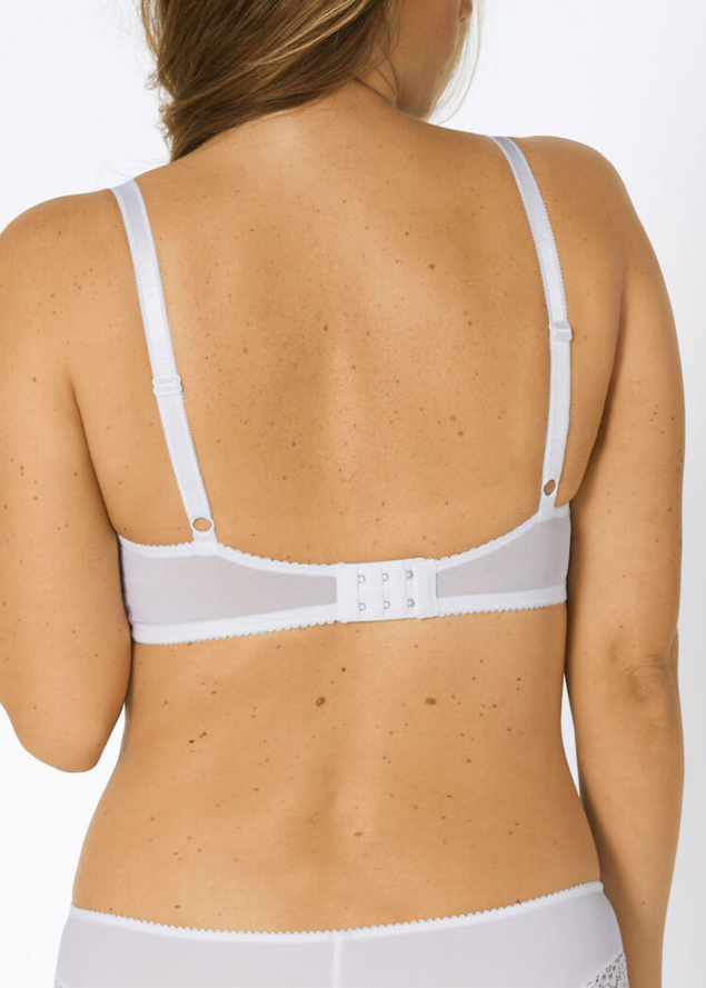 Soutien-gorge Balconnet Ampliforme  Armatures Triumph Blanc