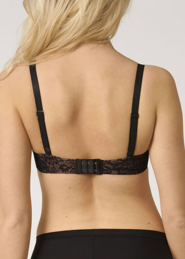 Soutien-gorge Balconnet Ampliforme  Armatures Triumph Noir