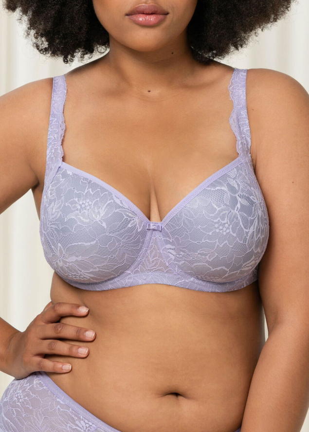 Soutien-gorge Balconnet Ampliforme  Armatures Triumph Light Lilas