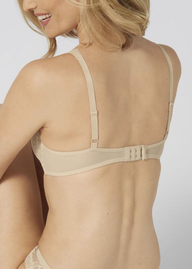 Soutien-gorge Balconnet Ampliforme  Armatures Triumph Creamy Dream