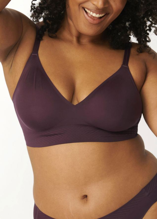 Bralette Sans Armatures Sloggi Ebony Brown