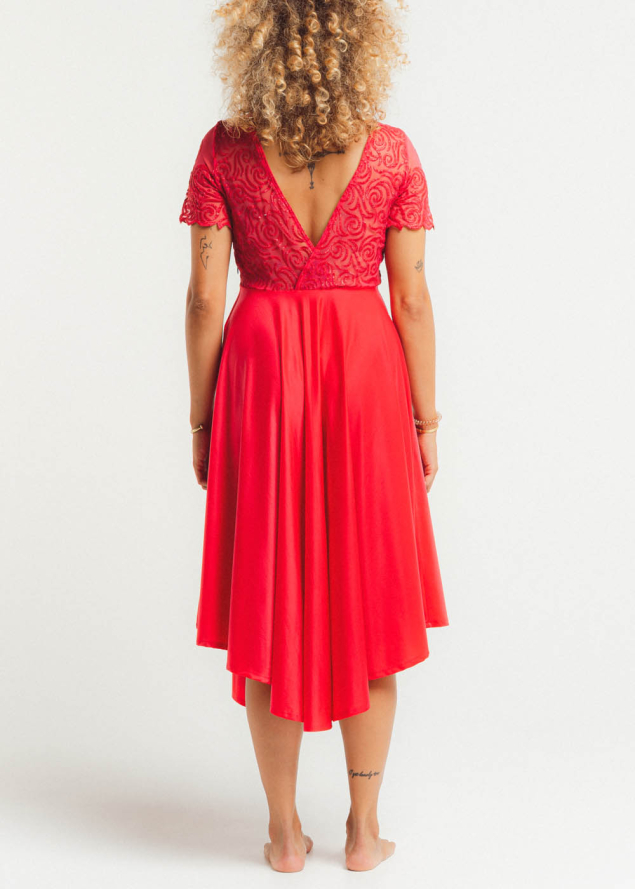 Robe Louisa Bracq Hibiscus