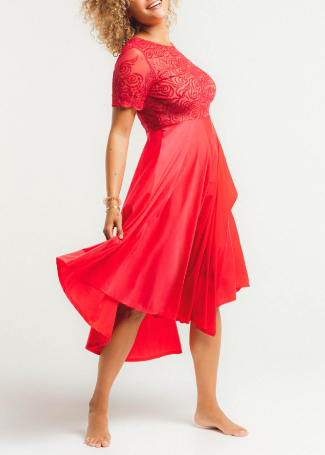 Robe Louisa Bracq Hibiscus