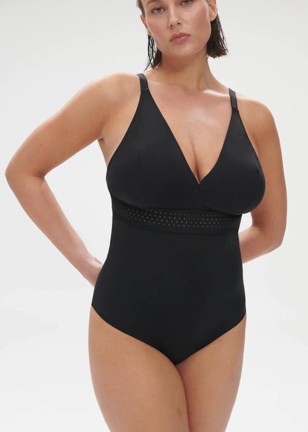 Maillot de bain 1 pice de bain avec armatures caches Maillots de Bain Simone Prle Noir