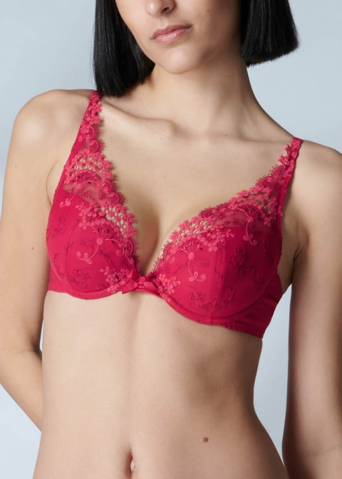 Soutien-gorge Push-up Simone Prle Rubis