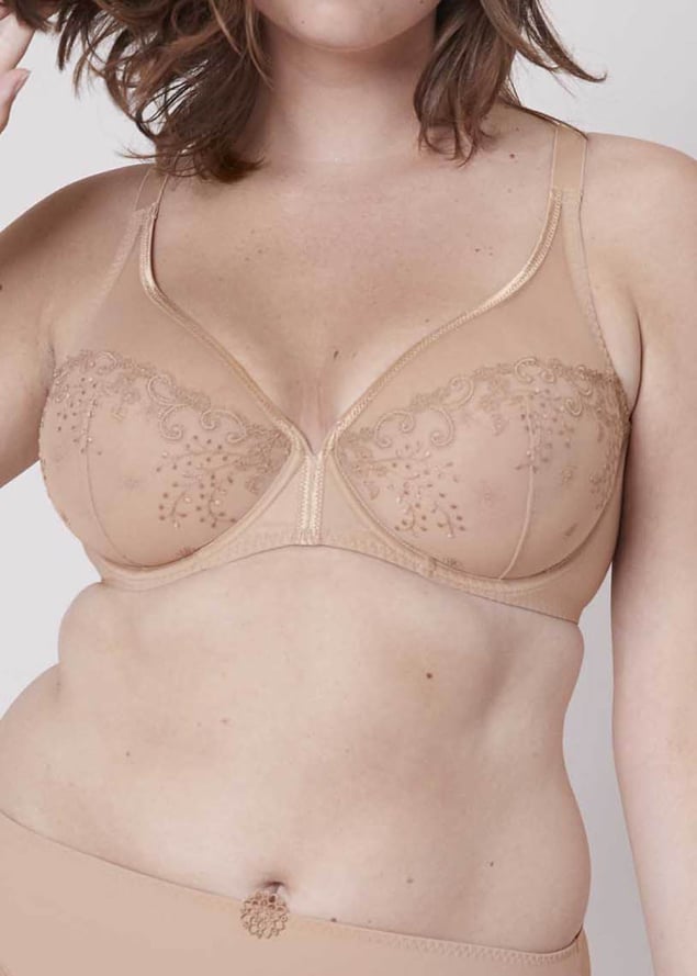 Soutien-gorge Dcollet Plongeant Simone Prle Peau