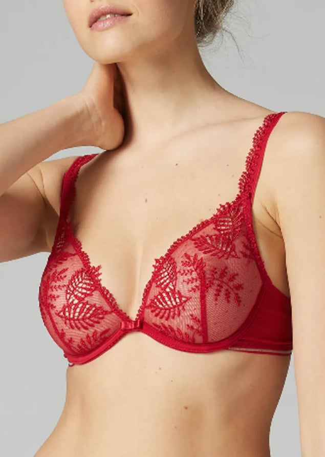 Soutien-gorge Triangle avec Armatures Simone Prle