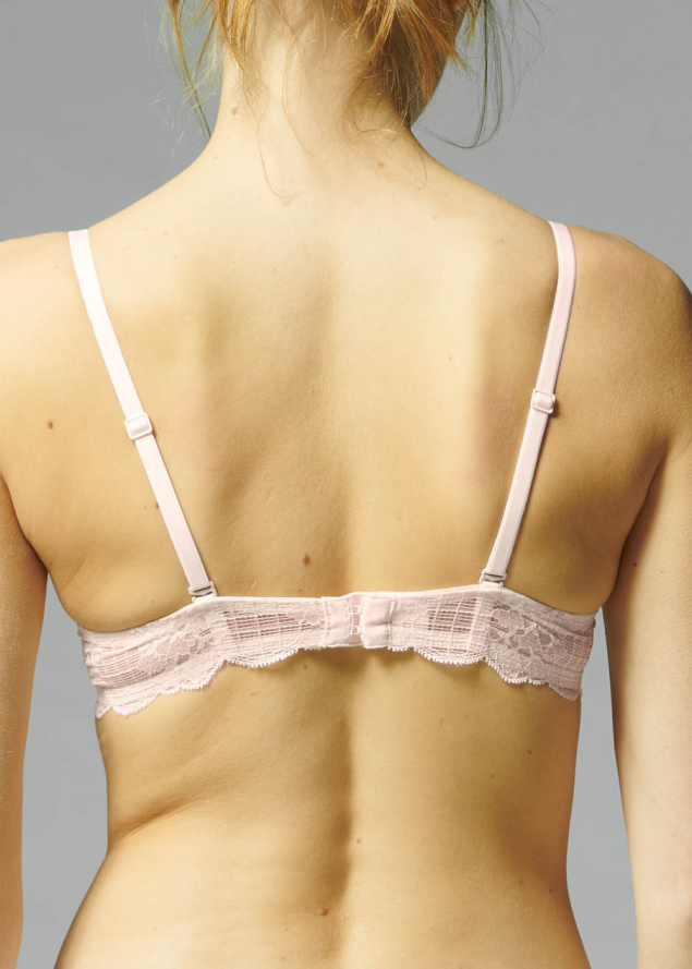 Soutien-gorge Push-up Triangle avec Armatures Simone Prle Rose Sakura