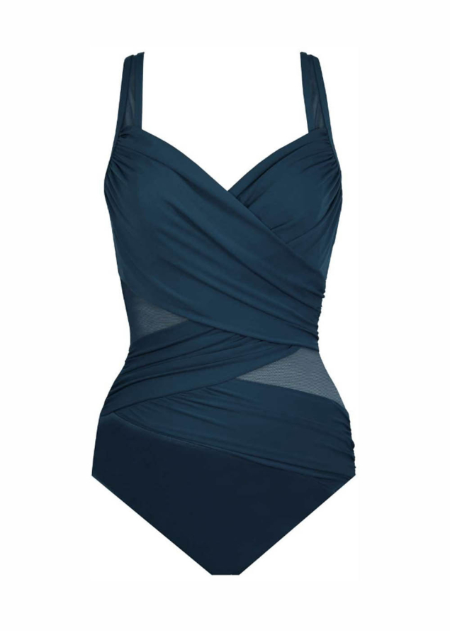Maillot de Bain 1 Pice Bonnets Profonds Maillots de Bain Miraclesuit