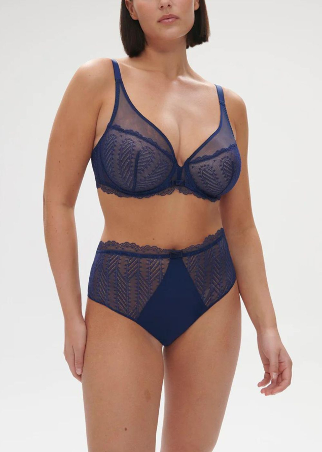 Soutien-gorge  Armatures Dcollet Plongeant Simone Prle Midnight