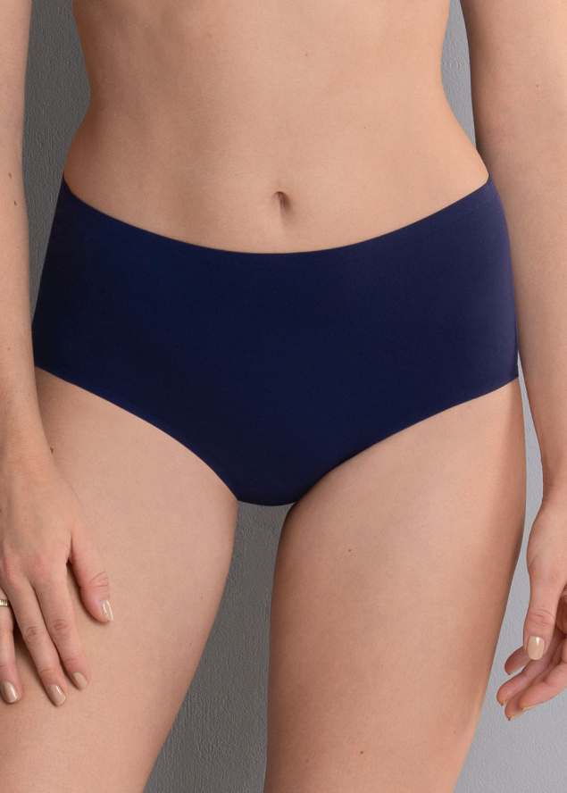 Slip Taille Haute Anita Since 1886 Bleu Marine