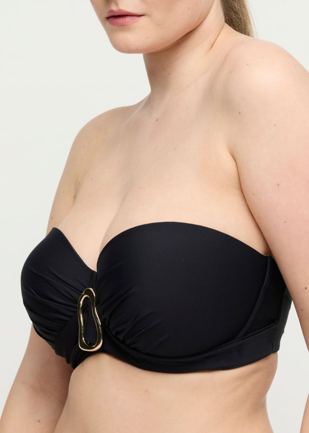 Haut De Bikini Bandeau Rembourr� Maillots de Bain Prima Donna Swim