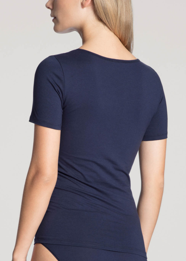 Tee-shirt Manches Courtes Calida Dark Blue