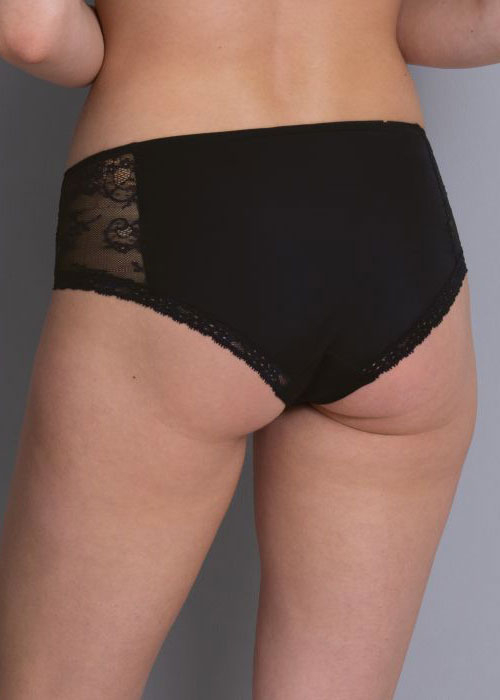 Culotte Haute Rosa Faia d'Anita Noir