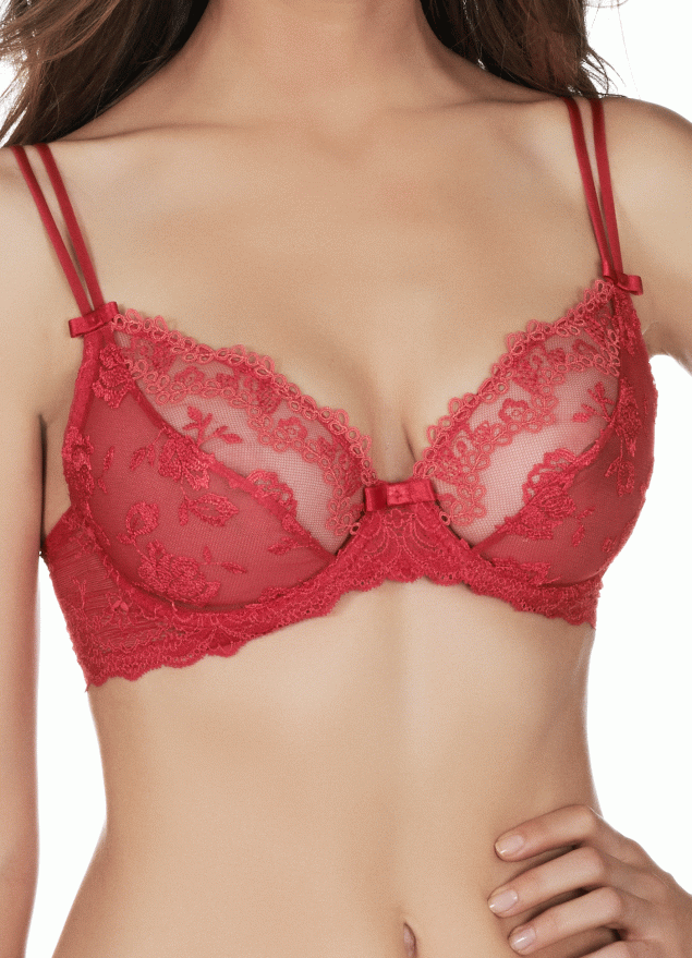 Soutien-Gorge Armatures Bonnets Profonds Simone Prle