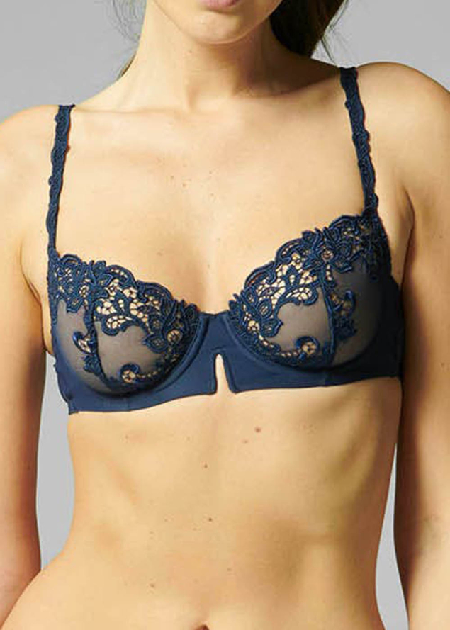 Soutien-gorge Corbeille Simone Prle Bleu Infini