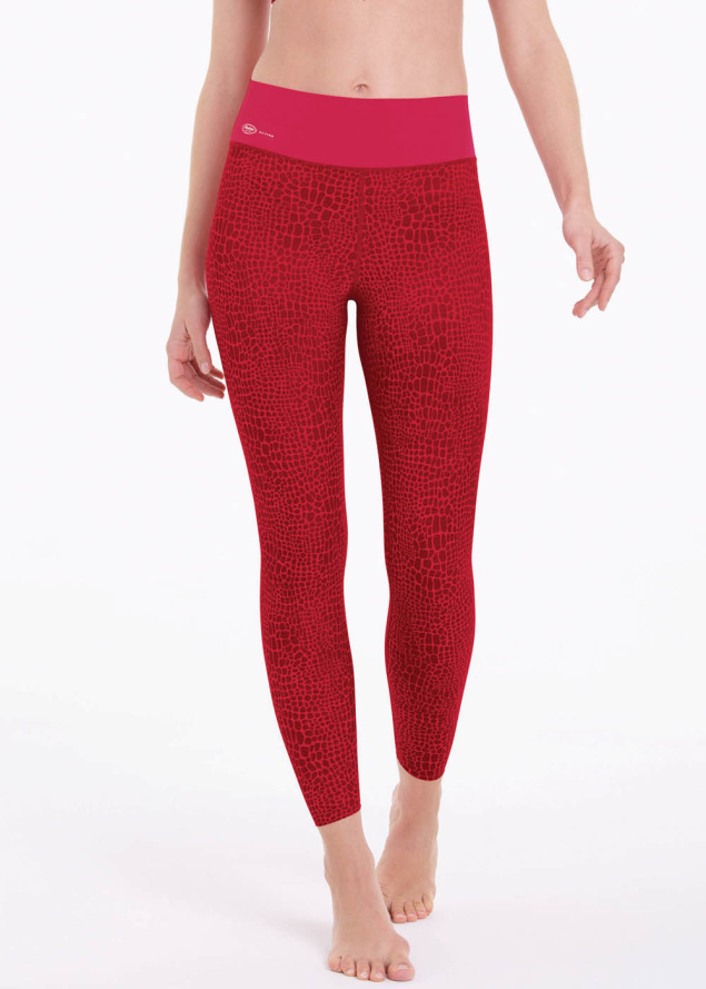 Legging Massant Anita Active Orinoco Red