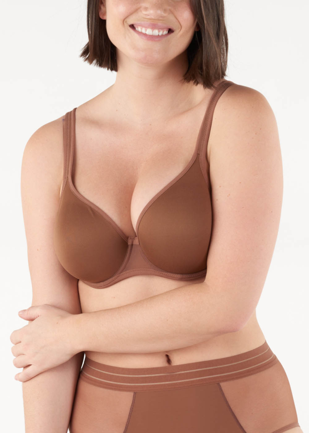 Soutien-gorge Moul avec Armatures Maison Lejaby Cocoa