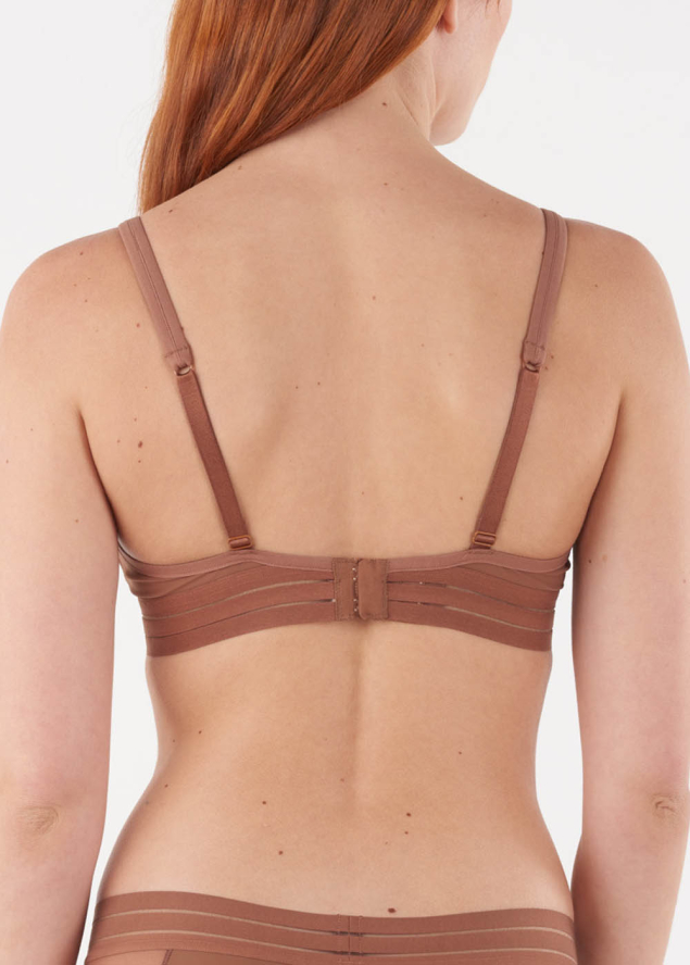 Soutien-gorge Triangle sans Armatures Maison Lejaby Cocoa