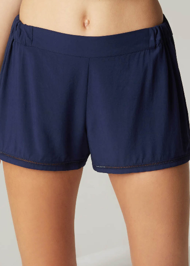 Short Simone Prle Bleu Nuit