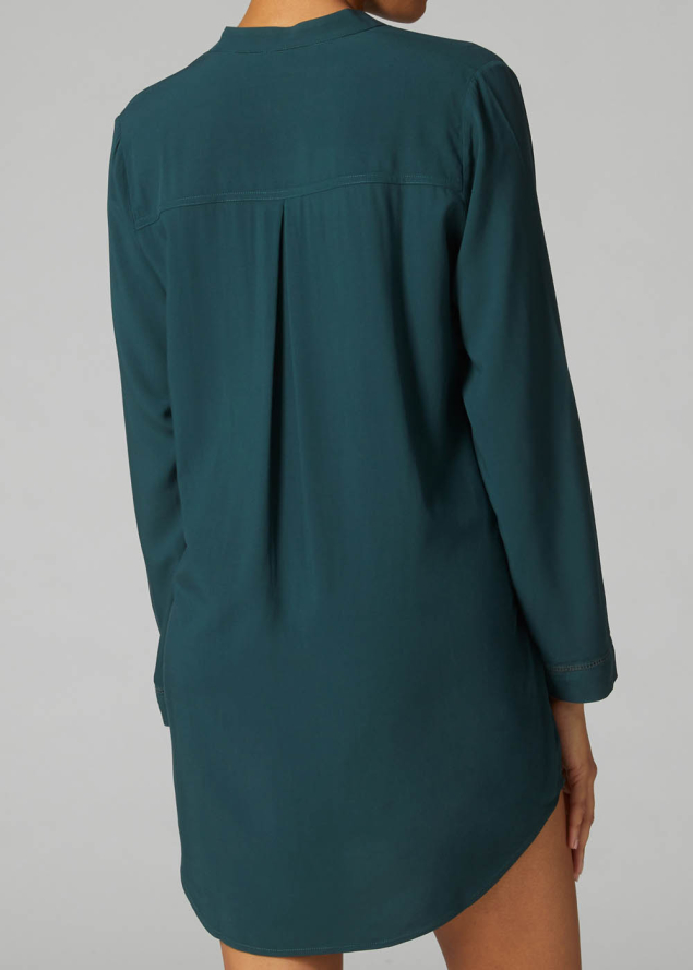 Chemise de Nuit Simone Prle Vert Agate