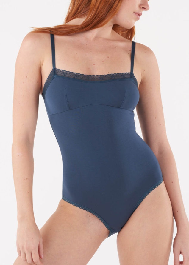 Body sans Armatures Maison Lejaby Nuit Bleue