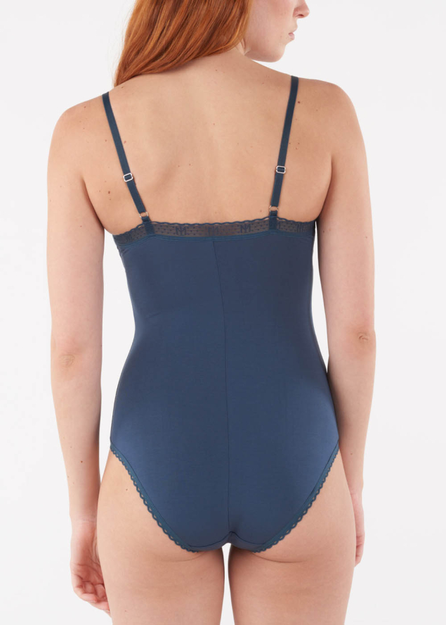 Body sans Armatures Maison Lejaby Nuit Bleue