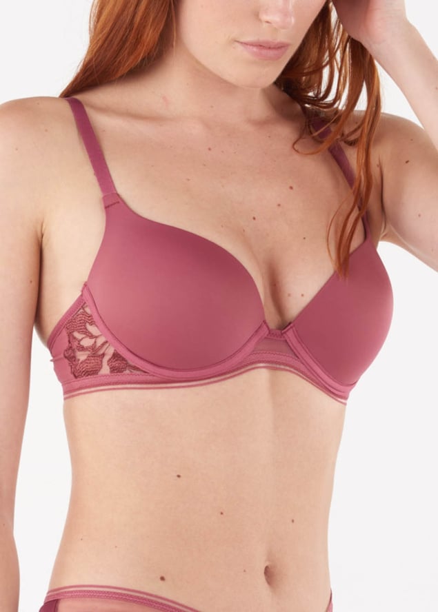 Soutien-gorge Push-up avec Armatures Maison Lejaby Rose Sche