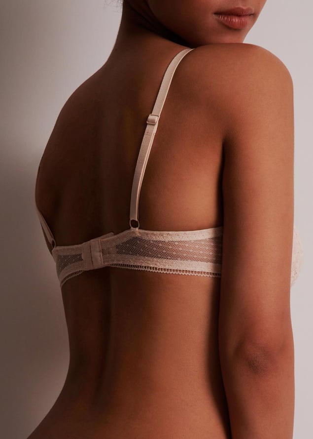 Soutien-gorge push up  armatures Aubade Blanc