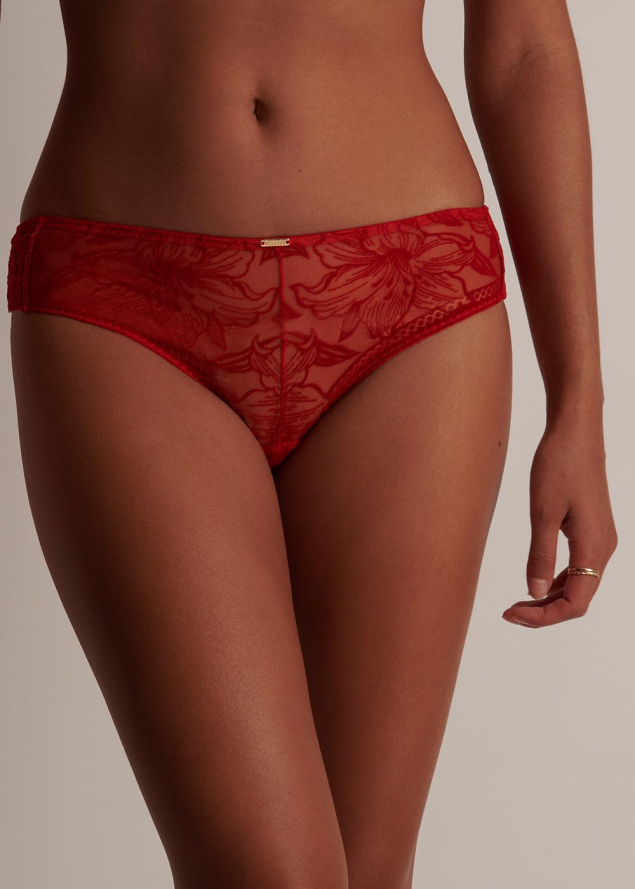 Shorty Aubade Rouge rebelle