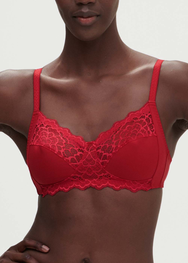 Soutien-gorge sans Armatures Simone Prle Rouge Tango