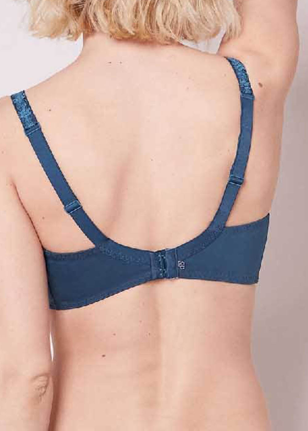 Soutien-gorge Corbeille Bonnets Profonds Simone Prle Bleu Ptrole