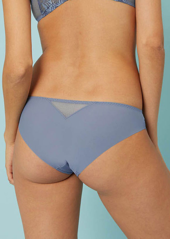 Slip Simone Prle Bleu Platine